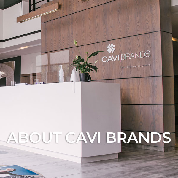 Cavibrands About Us Title header